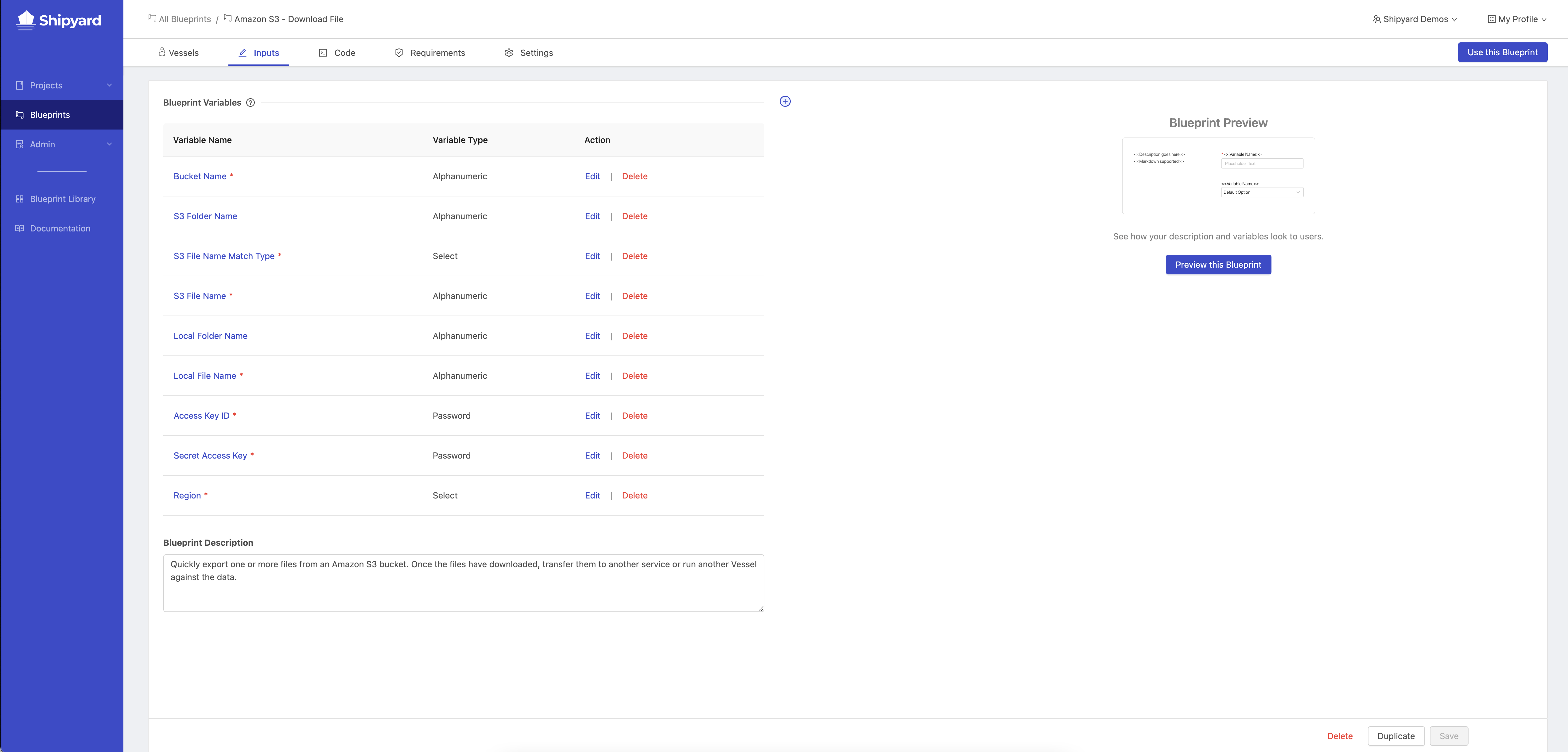 Viewing all variables