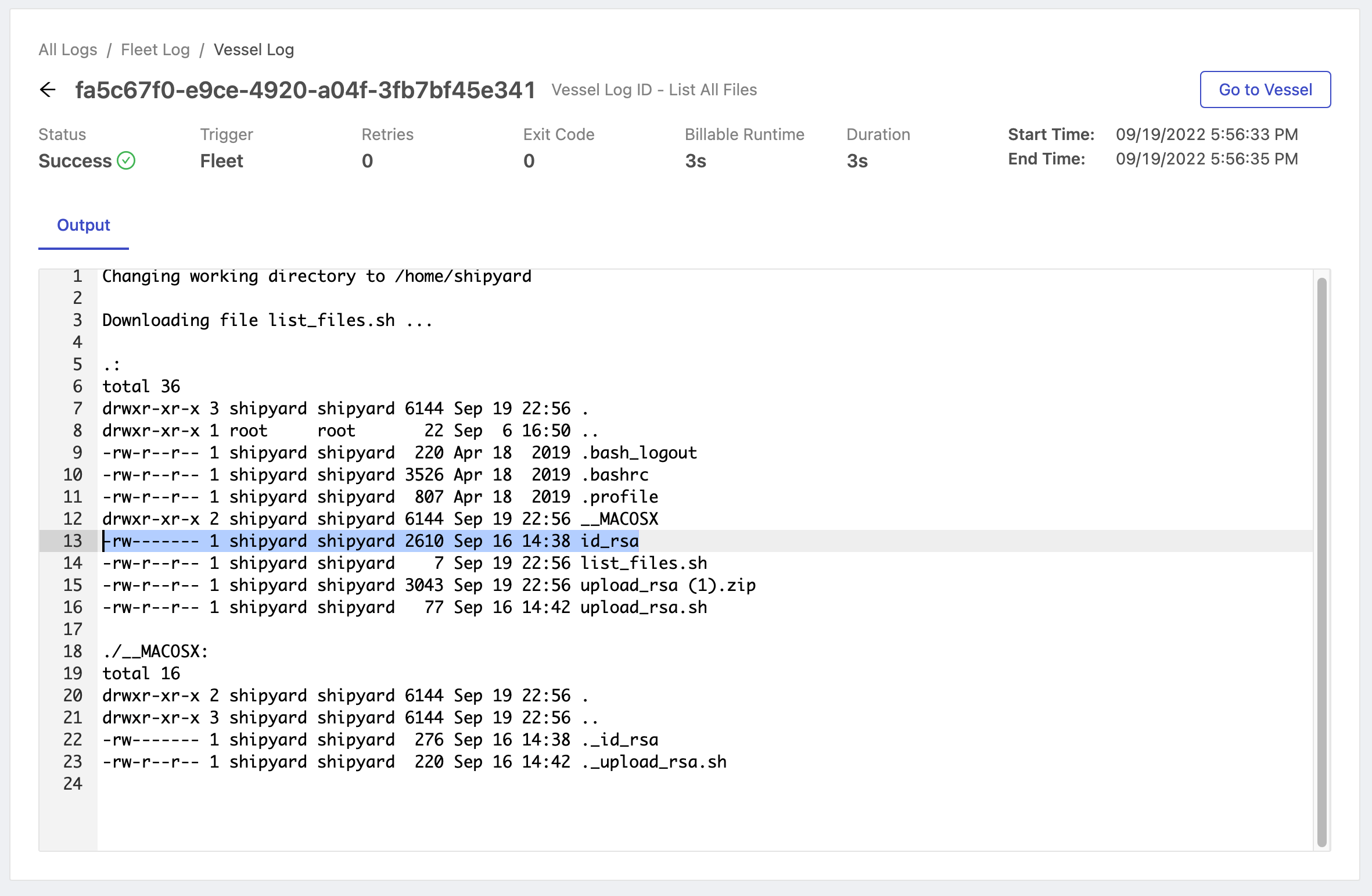 Shipyard File System